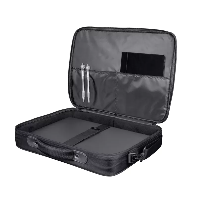 Trust Atlanta 40.6 cm (16 inch) Briefcase Black
