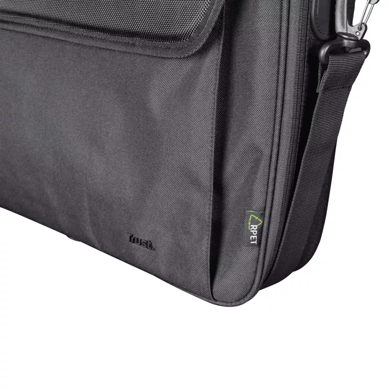 Trust Atlanta 40.6 cm (16 inch) Briefcase Black