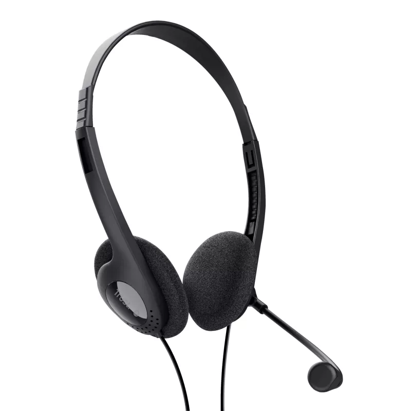 Trust 24659 headphones/headset Wired Head-band Calls/Music Black