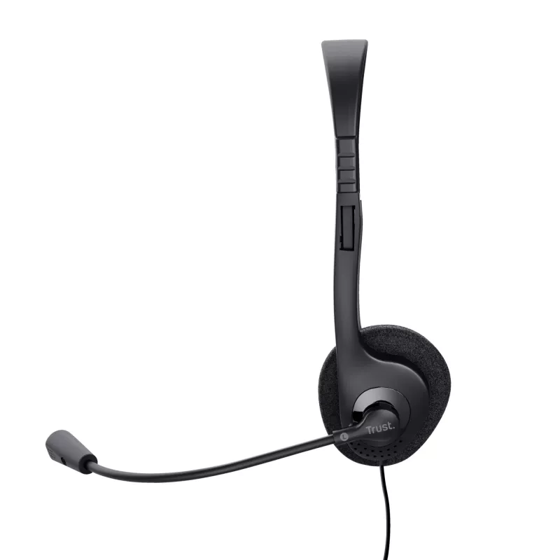Trust 24659 headphones/headset Wired Head-band Calls/Music Black