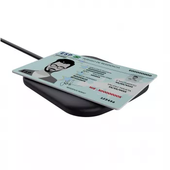 Trust Ceto smart card reader Indoor USB USB 2.0 Black