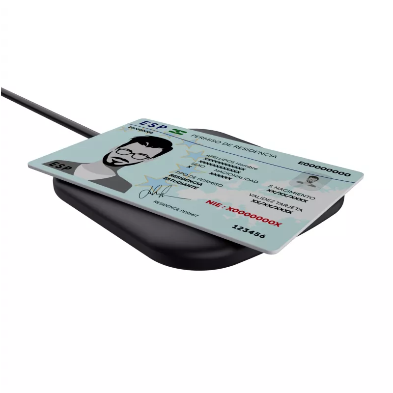Trust Ceto smart card reader Indoor USB USB 2.0 Black