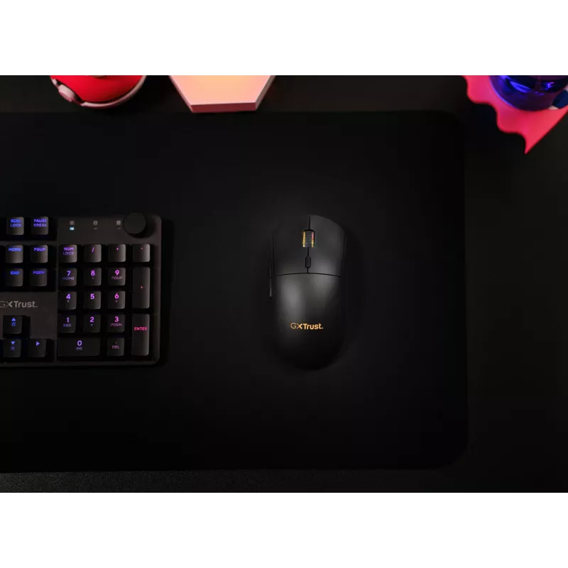 Trust GXT 927 Redex+ mouse Gaming Right-hand RF Wireless + USB Type-A Laser 25600 DPI