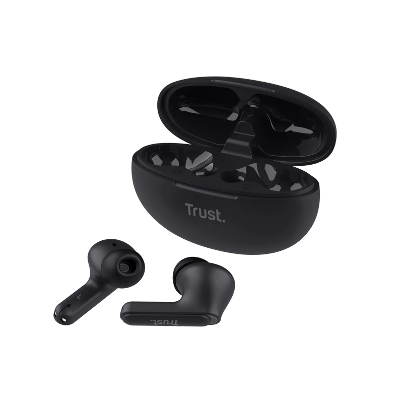 Trust Yavi Headset True Wireless Stereo (TWS) In-ear Calls/Music USB Type-C Bluetooth Black