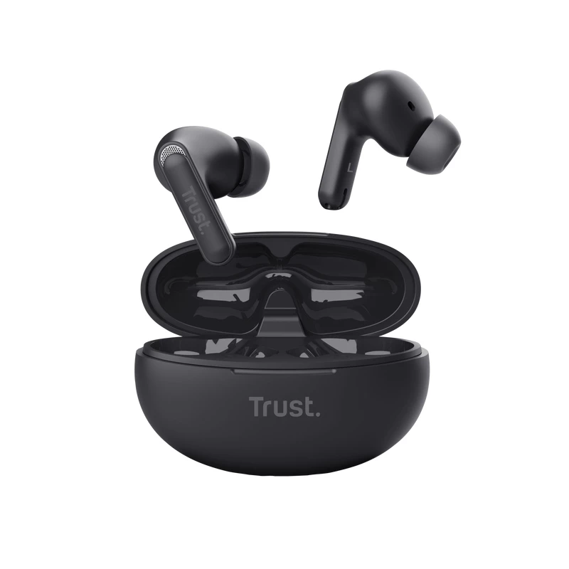 Trust Yavi Headset True Wireless Stereo (TWS) In-ear Calls/Music USB Type-C Bluetooth Black