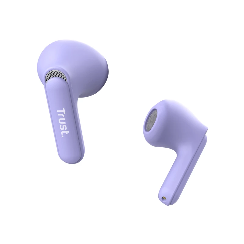 Trust Yavi Headset True Wireless Stereo (TWS) In-ear Calls/Music USB Type-C Bluetooth Purple