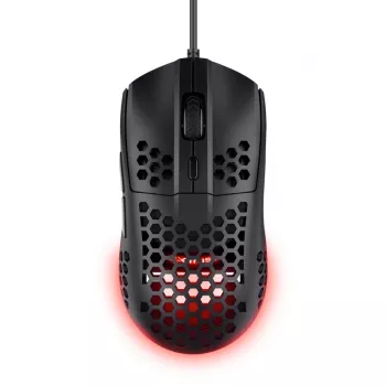 Trust GXT 928 HELOX, Right-hand, Optical, USB Type-A, 6400 DPI, Black