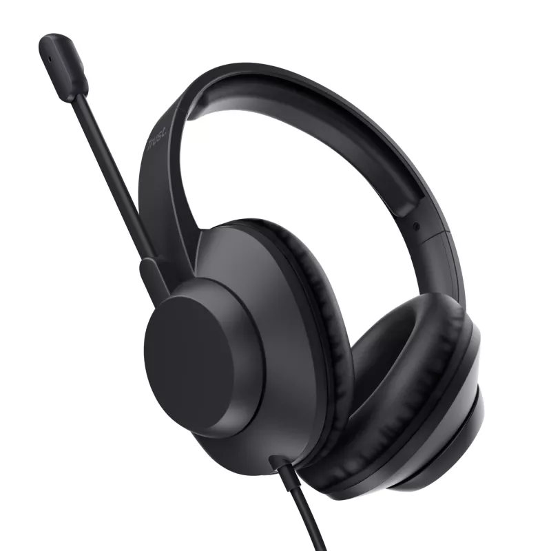 Trust Ayda Max Headset Wired Head-band Office/Call center Black