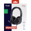 Trust Ayda Max Headset Wired Head-band Office/Call center Black