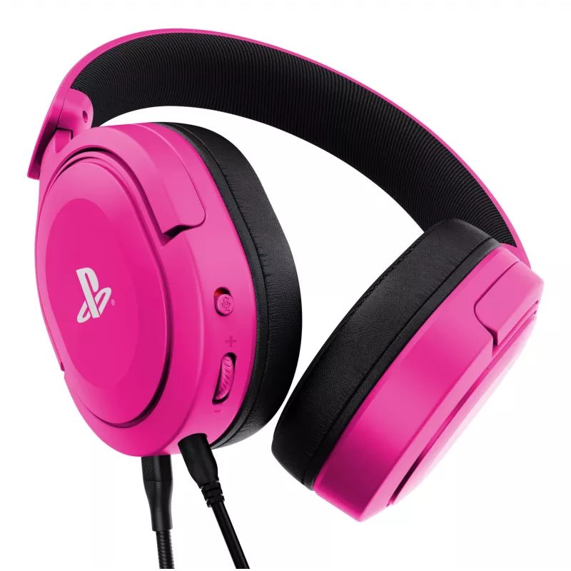 Trust GXT 498P Forta Headset Wired Head-band Gaming Pink