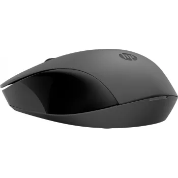 HP 150 Wireless Mouse, Ambidextrous, Optical, RF Wireless, 1600 DPI, Black