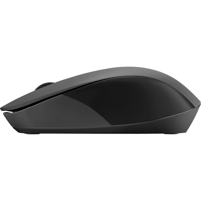 HP 150 Wireless Mouse, Ambidextrous, Optical, RF Wireless, 1600 DPI, Black