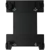 Techly CPU Steel Holder with Wheels, Black ICA-CS 34, Black, PC, Multimedia cart, 25 kg, 195 mm, 240 mm