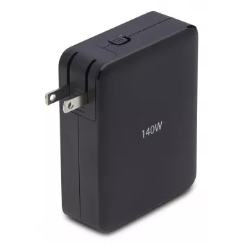 StarTech.com 140W USB-C Wall Charger, 3x USB-C/1x USB-A, PD 3.1 International GaN Power Adapter for MacBook/Dell XPS/Inspiron