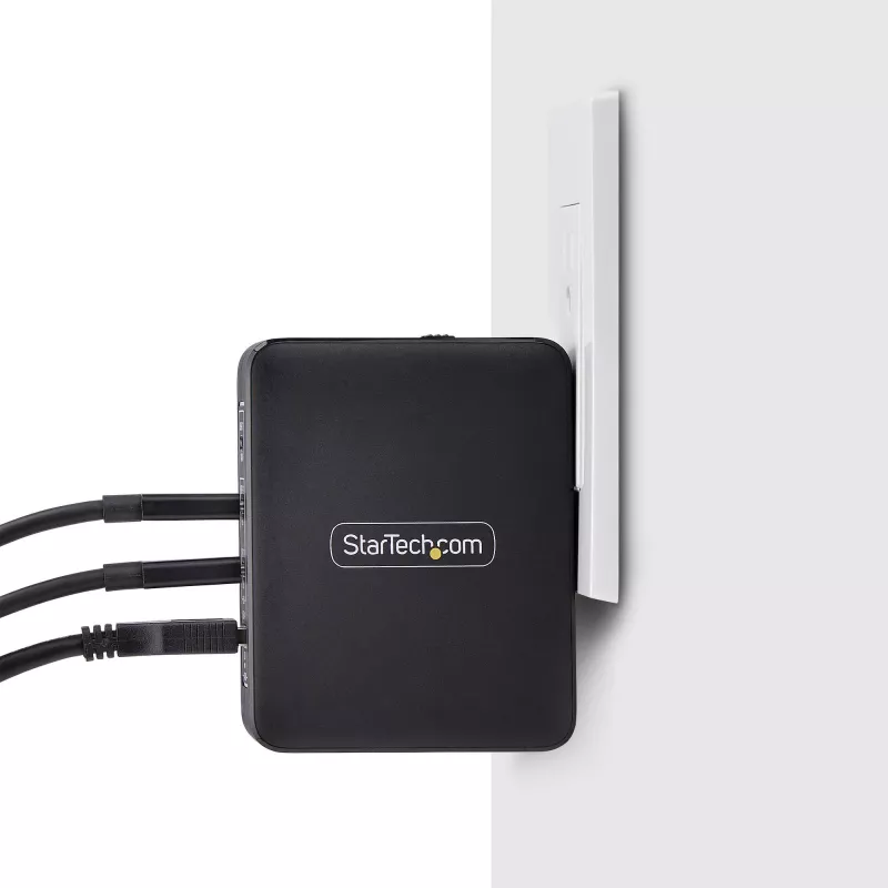 StarTech.com 140W USB-C Wall Charger, 3x USB-C/1x USB-A, PD 3.1 International GaN Power Adapter for MacBook/Dell XPS/Inspiron