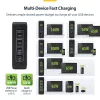 StarTech.com 140W USB-C Wall Charger, 3x USB-C/1x USB-A, PD 3.1 International GaN Power Adapter for MacBook/Dell XPS/Inspiron