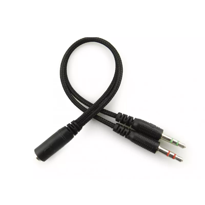 Sandberg MiniJack Headset Saver, Wired, Calls/Music, 20 - 20000 Hz, 71 g, Headset, Black