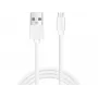 Sandberg MicroUSB Sync/Charge 1m SAVER, 1 m, Micro-USB A, USB A, White