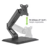 Techly ICA-LCD 35TS monitor mount / stand 81.3 cm (32 inch) Desk Black