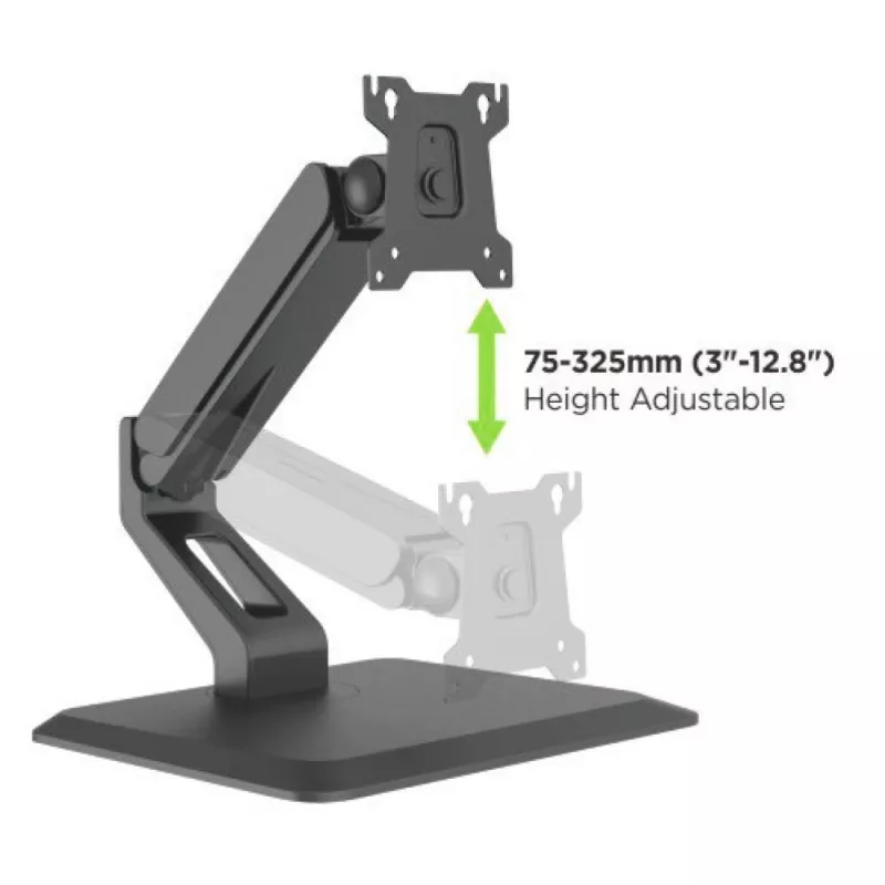 Techly ICA-LCD 35TS monitor mount / stand 81.3 cm (32 inch) Desk Black