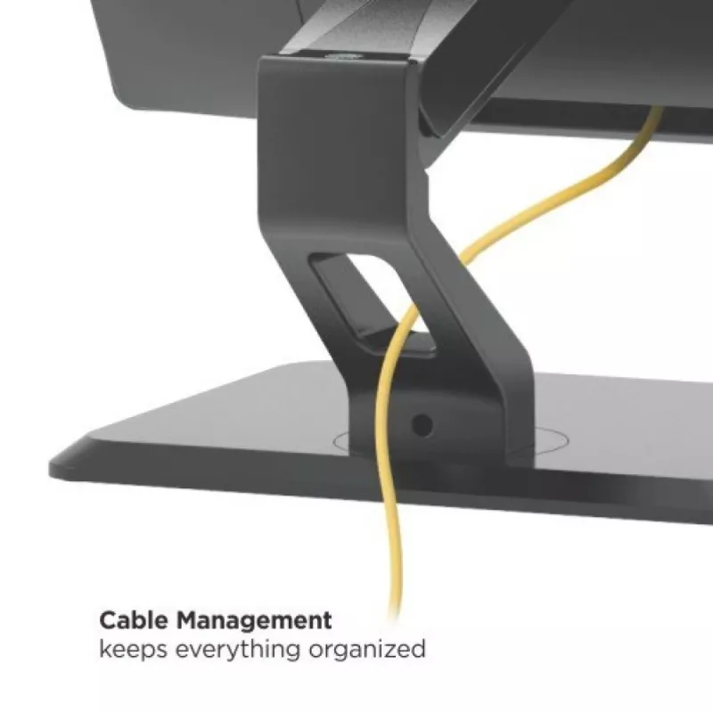 Techly ICA-LCD 35TS monitor mount / stand 81.3 cm (32 inch) Desk Black