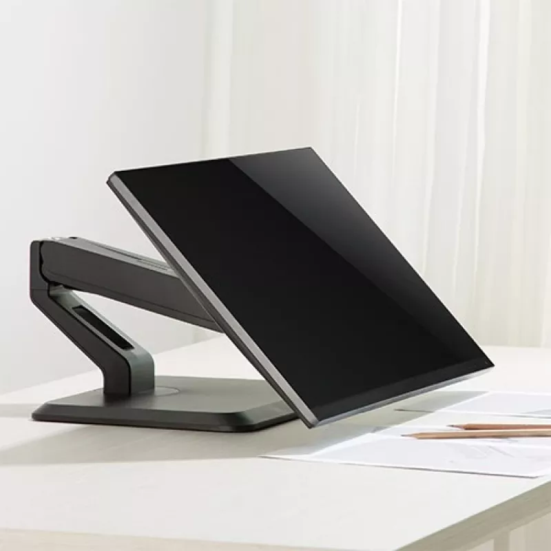 Techly ICA-LCD 35TS monitor mount / stand 81.3 cm (32 inch) Desk Black