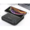 Sandberg All-in1 Laptop Powerbank 24000, 24000 mAh, Quick Charge 2.0, Wireless charging, Black