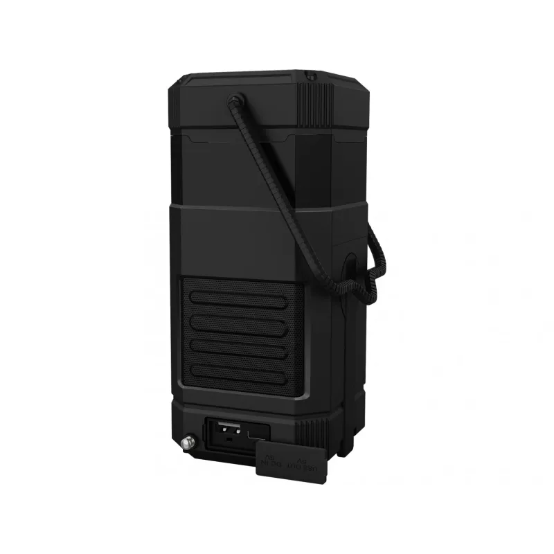 Sandberg Survivor Lantern All-in1 10000, Battery powered camping lantern, Black, IPX5, LED, USB C, Battery