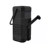 Sandberg Survivor Lantern All-in1 10000, Battery powered camping lantern, Black, IPX5, LED, USB C, Battery