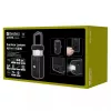 Sandberg Survivor Lantern All-in1 10000, Battery powered camping lantern, Black, IPX5, LED, USB C, Battery