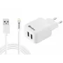 Sandberg AC Charger EU Lightning 2.4A, Indoor, AC, 5 V, White