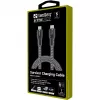 Sandberg Survivor USB-C Cable 1M 100W, 1 m, USB C, USB C, USB 2.0, Black, Grey
