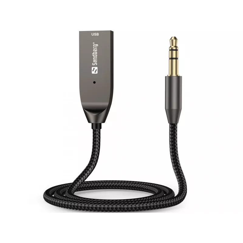 Sandberg Wireless Audio Link USB, USB, A2DP, AVRCP, HFP, 10 m, Black, Dock, 5 V