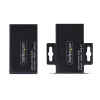 StarTech.com HDMI Extender Over CAT5e/CAT6, 4K 60Hz, Up to 200ft (60m), Transmitter and Receiver Kit, Power Over Cable, Compact Form Factor