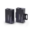 StarTech.com HDMI Extender Over CAT5e/CAT6, 4K 60Hz, Up to 200ft (60m), Transmitter and Receiver Kit, Power Over Cable, Compact Form Factor