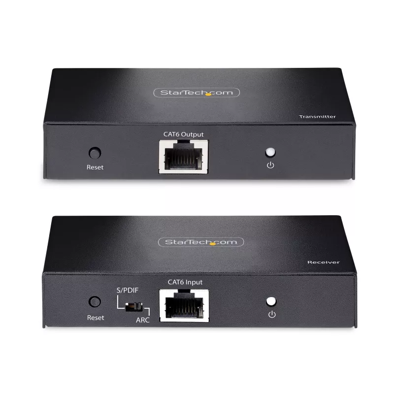 StarTech.com 4K70IC-EXTEND-HDMI AV extender AV transmitter & receiver Black