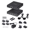 StarTech.com 4K70IC-EXTEND-HDMI AV extender AV transmitter & receiver Black