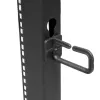 StarTech.com 8U 4-Post Open Frame Server Rack, 19 inch Adjustable Depth 22-40 inch, Mobile with Casters, 1200 lb Static Capacity