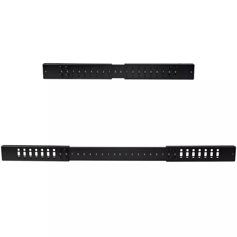 StarTech.com 8U 4-Post Open Frame Server Rack, 19 inch Adjustable Depth 22-40 inch, Mobile with Casters, 1200 lb Static Capacity