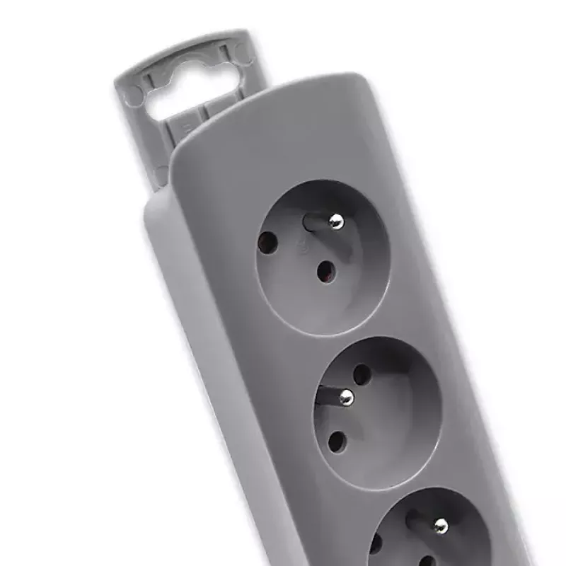 Power Extension Qoltec 50275 1.8m 5 AC Outlets Indoor Grey
