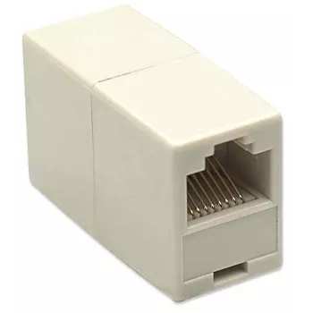 Intellinet 504225 cable gender changer 8P8C Ivory