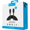 Sandberg HDMI 2.0 Cable 19M-19M, 10m, 10 m, HDMI Type A (Standard), HDMI Type A (Standard), Black