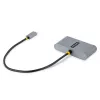 StarTech.com 4-Port USB-C Hub with 100W Power Delivery Pass-Through - 2x USB-A + 2x USB-C - USB 3.0 5Gbps - 1ft (30cm) Long Cable - Portable USB Type-C to USB-A/C Hub