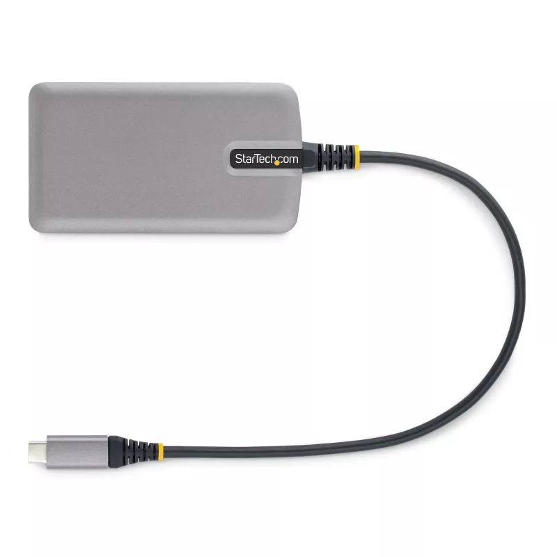 StarTech.com 4-Port USB-C Hub - 5Gbps - Bus Powered - USB C to 4x USB-A Hub w/ Optional Auxiliary Power Input - Portable Desktop/Laptop USB Hub - 1ft (30cm) Cable - USB Expansion Hub