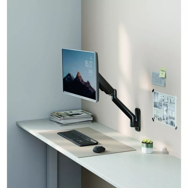 Techly ICA-LCD G112E monitor mount / stand 81.3 cm (32 inch) Wall Black