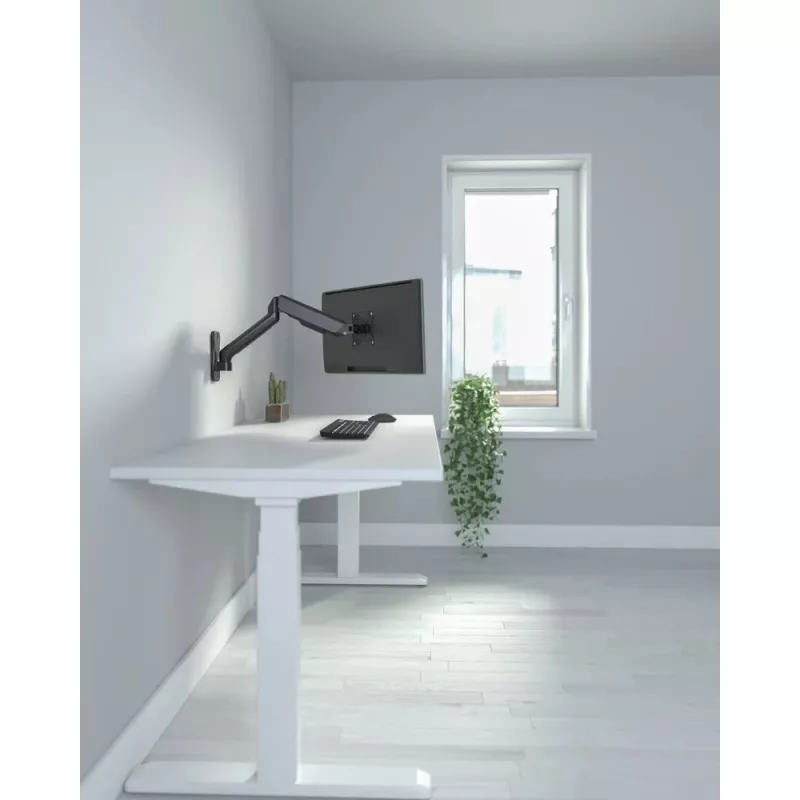 Techly ICA-LCD G112E monitor mount / stand 81.3 cm (32 inch) Wall Black