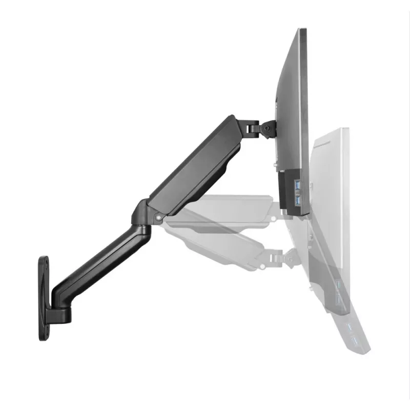 Techly ICA-LCD G112E monitor mount / stand 81.3 cm (32 inch) Wall Black