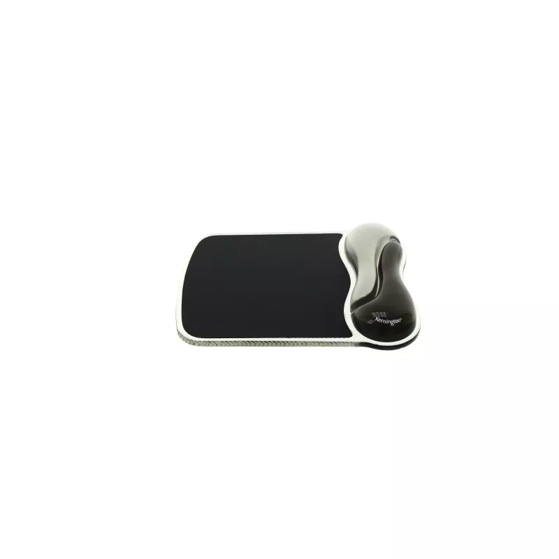 Kensington Duo Gel Mouse Pad Light Smoke/Dark Smoke, Grey, Monochromatic, Gel, Wrist rest