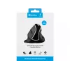 Sandberg Wireless Vertical Mouse Pro, Right-hand, Vertical design, Optical, RF Wireless, 1600 DPI, Black