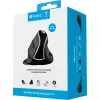 Sandberg Wireless Vertical Mouse Pro, Right-hand, Vertical design, Optical, RF Wireless, 1600 DPI, Black